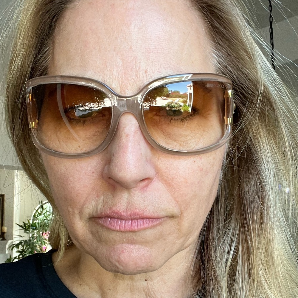 Jimmy Choo oversized sunglasses
